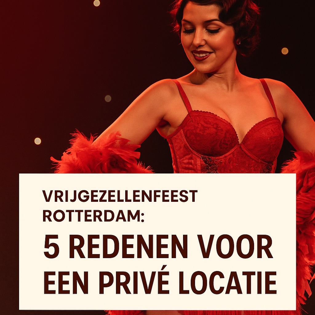 Vrijgezellenfeest Rotterdam op een prove locatie